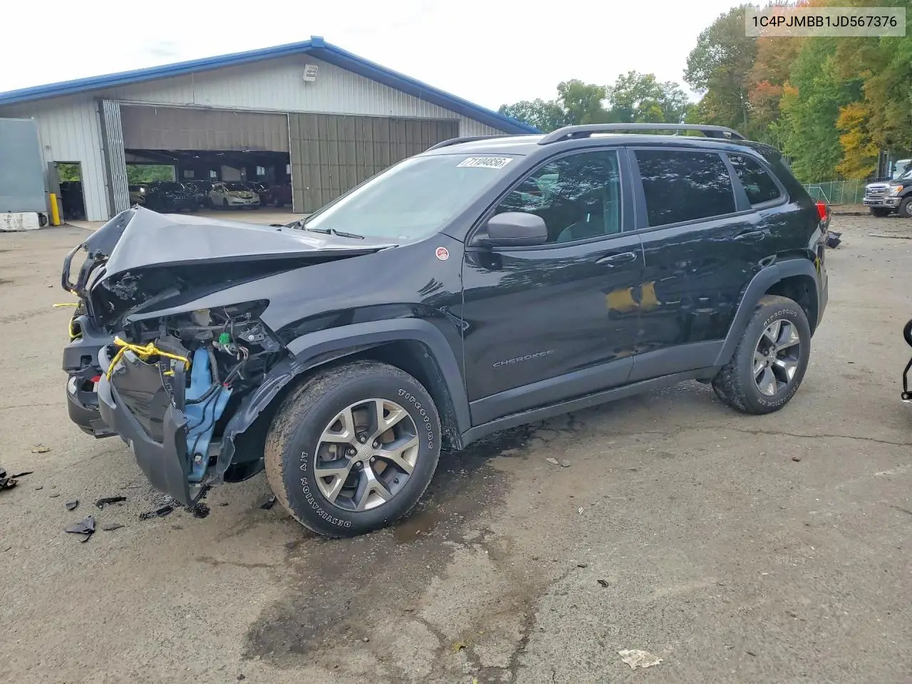 JEEP CHEROKEE 2018, VIN 1C4PJMBB1JD567376