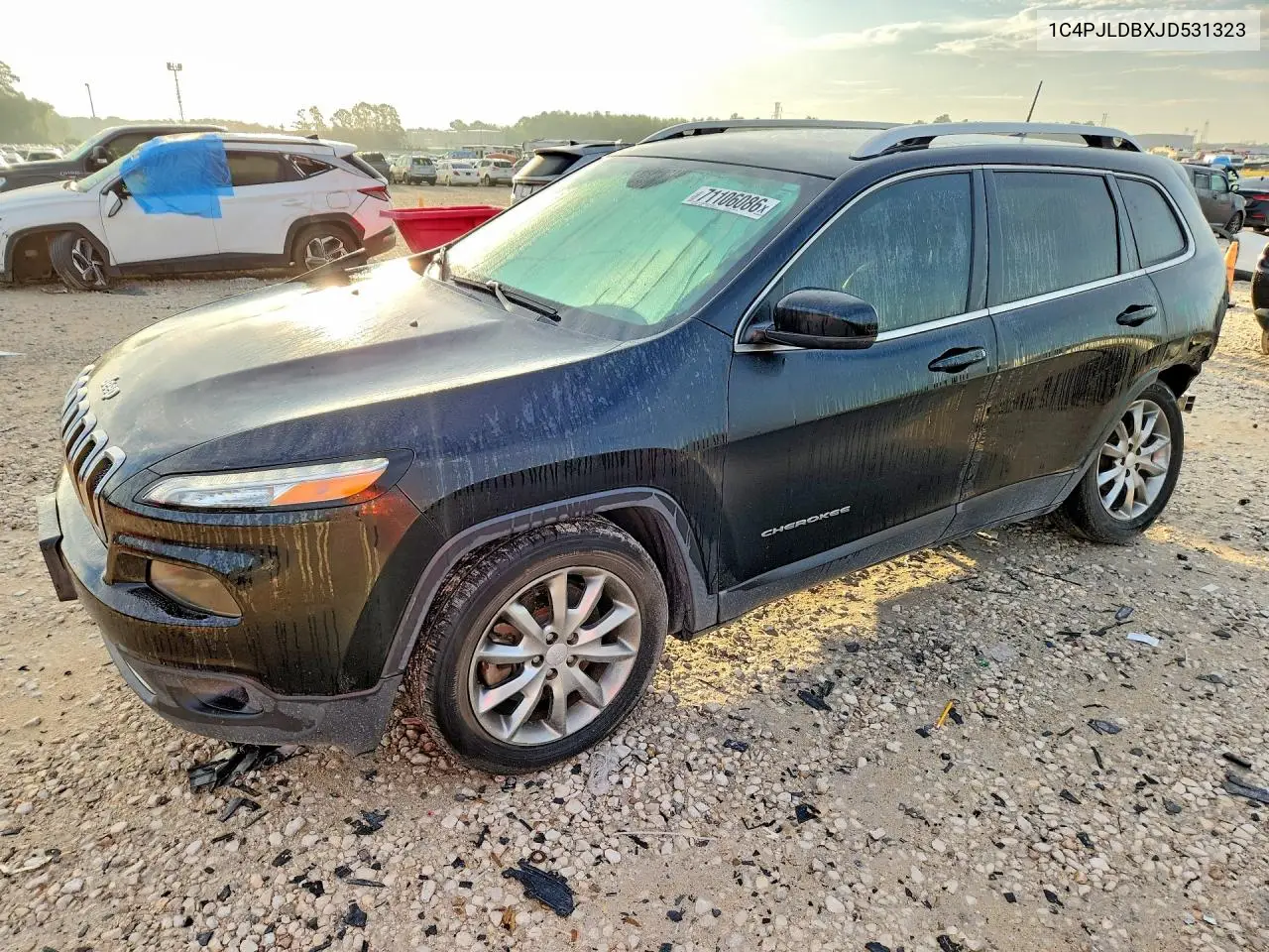 JEEP CHEROKEE 2018, VIN 1C4PJLDBXJD531323