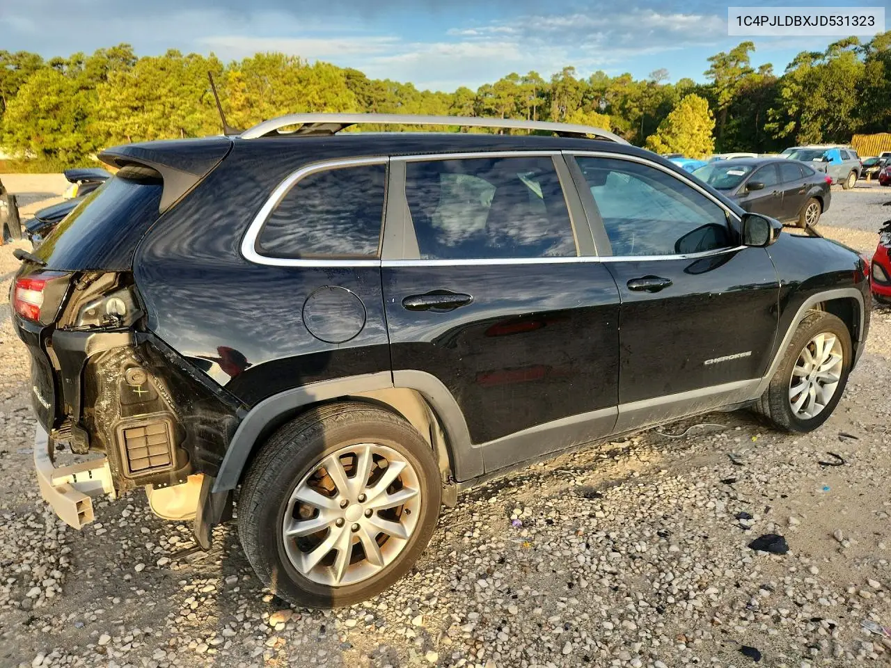 2018 JEEP CHEROKEE VIN 1C4PJLDBXJD531323 — фото 3