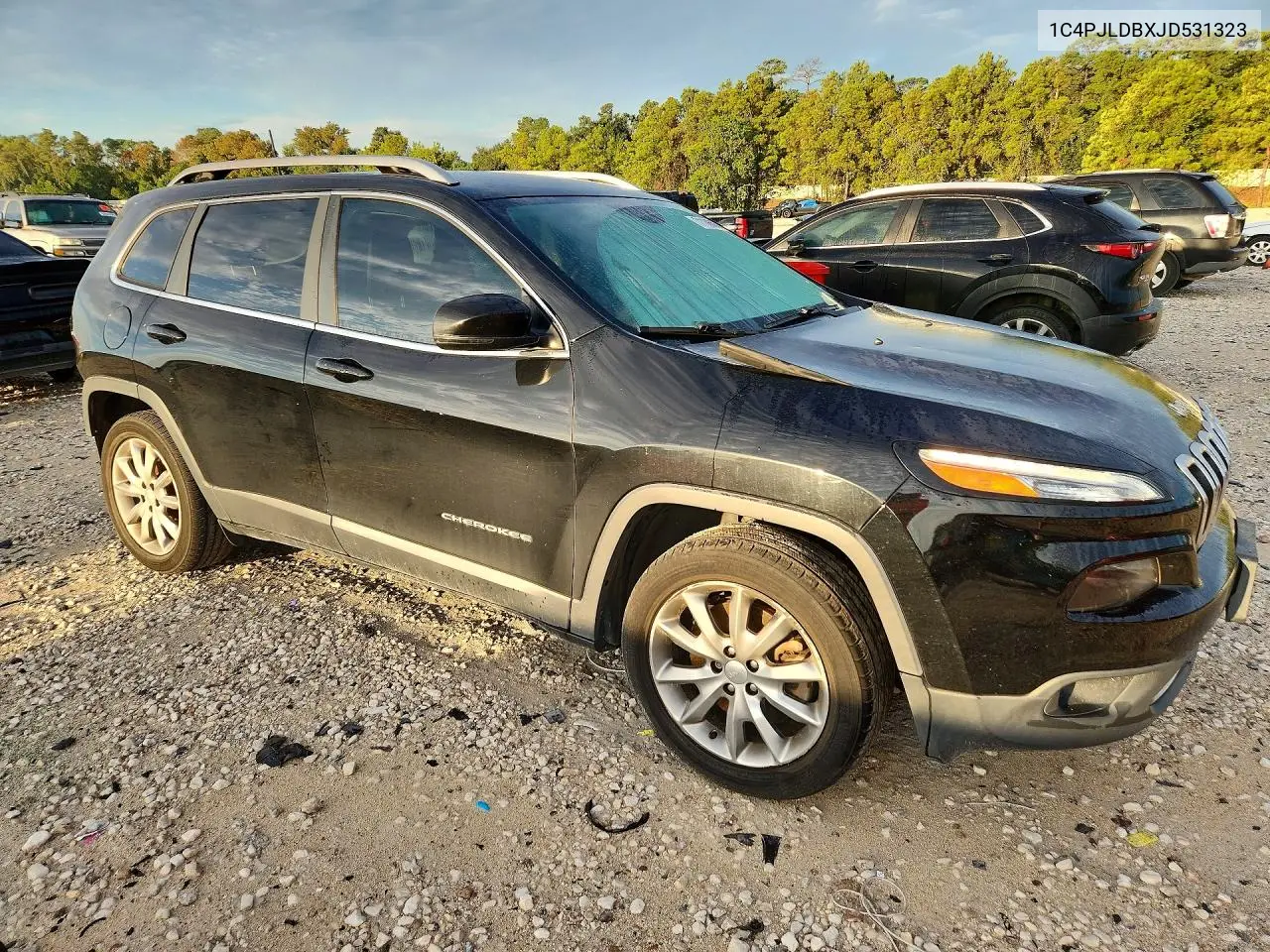 2018 JEEP CHEROKEE VIN 1C4PJLDBXJD531323 — фото 4