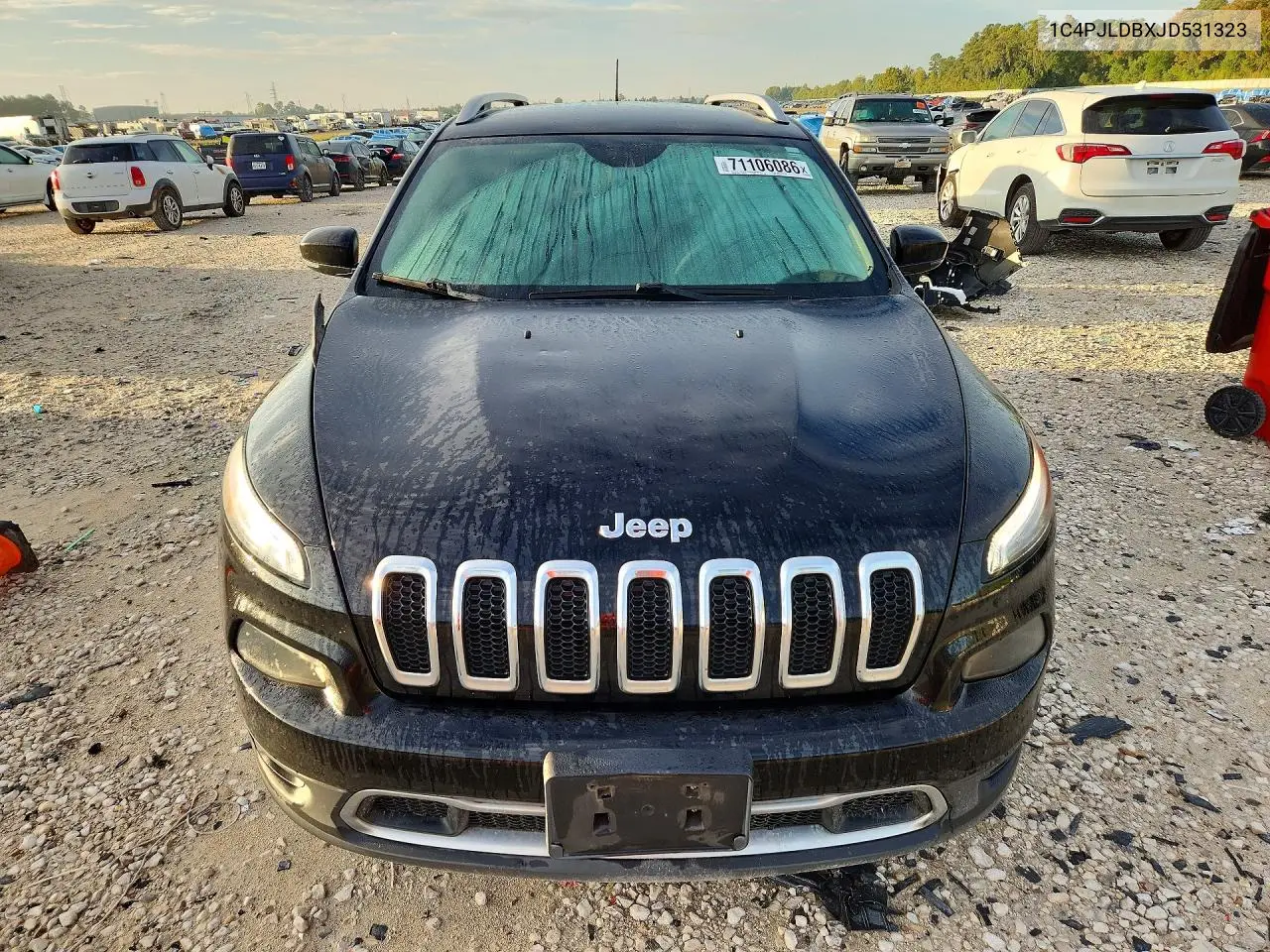 2018 JEEP CHEROKEE VIN 1C4PJLDBXJD531323 — фото 5