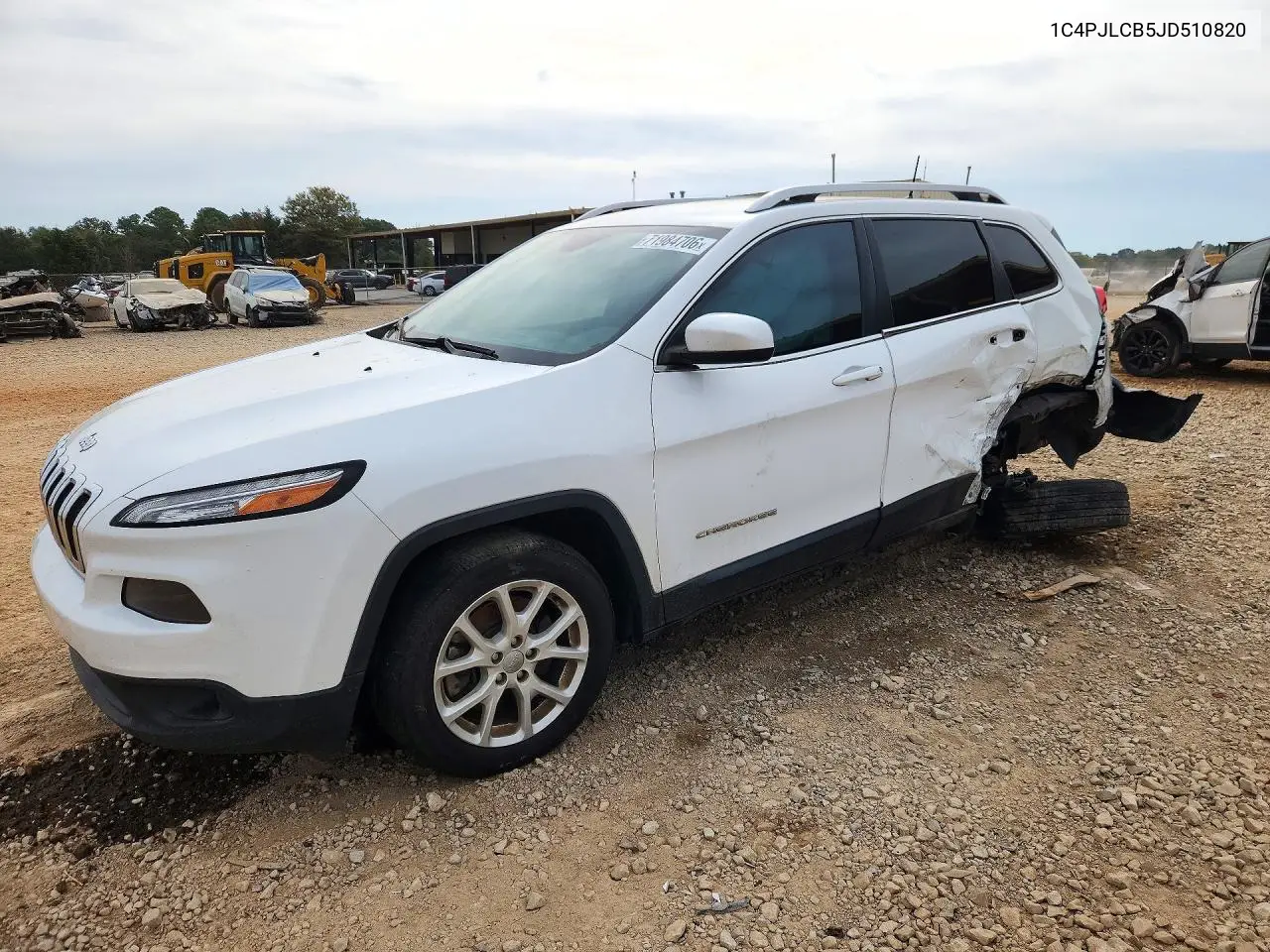 JEEP CHEROKEE 2018, VIN 1C4PJLCB5JD510820