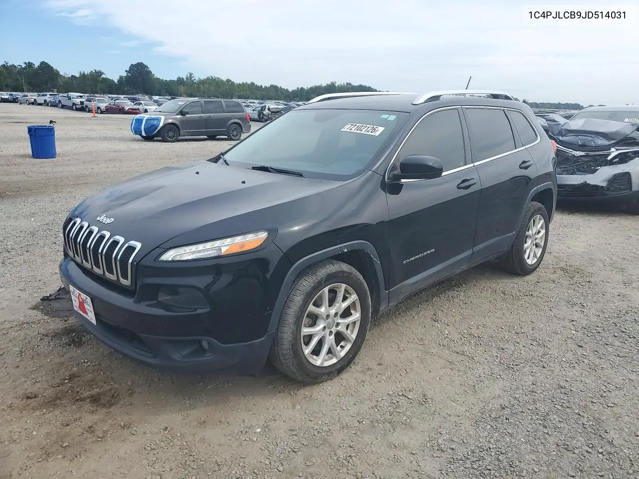 JEEP CHEROKEE 2018, VIN 1C4PJLCB9JD514031
