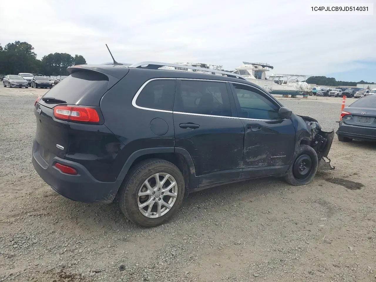 2018 JEEP CHEROKEE VIN 1C4PJLCB9JD514031 — фото 3