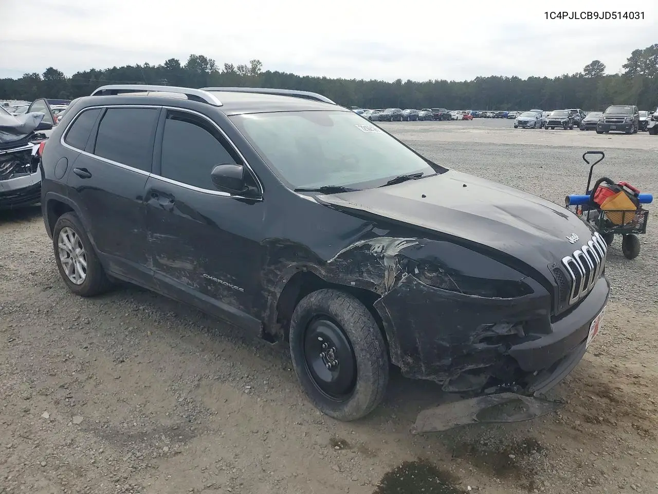 2018 JEEP CHEROKEE VIN 1C4PJLCB9JD514031 — фото 4