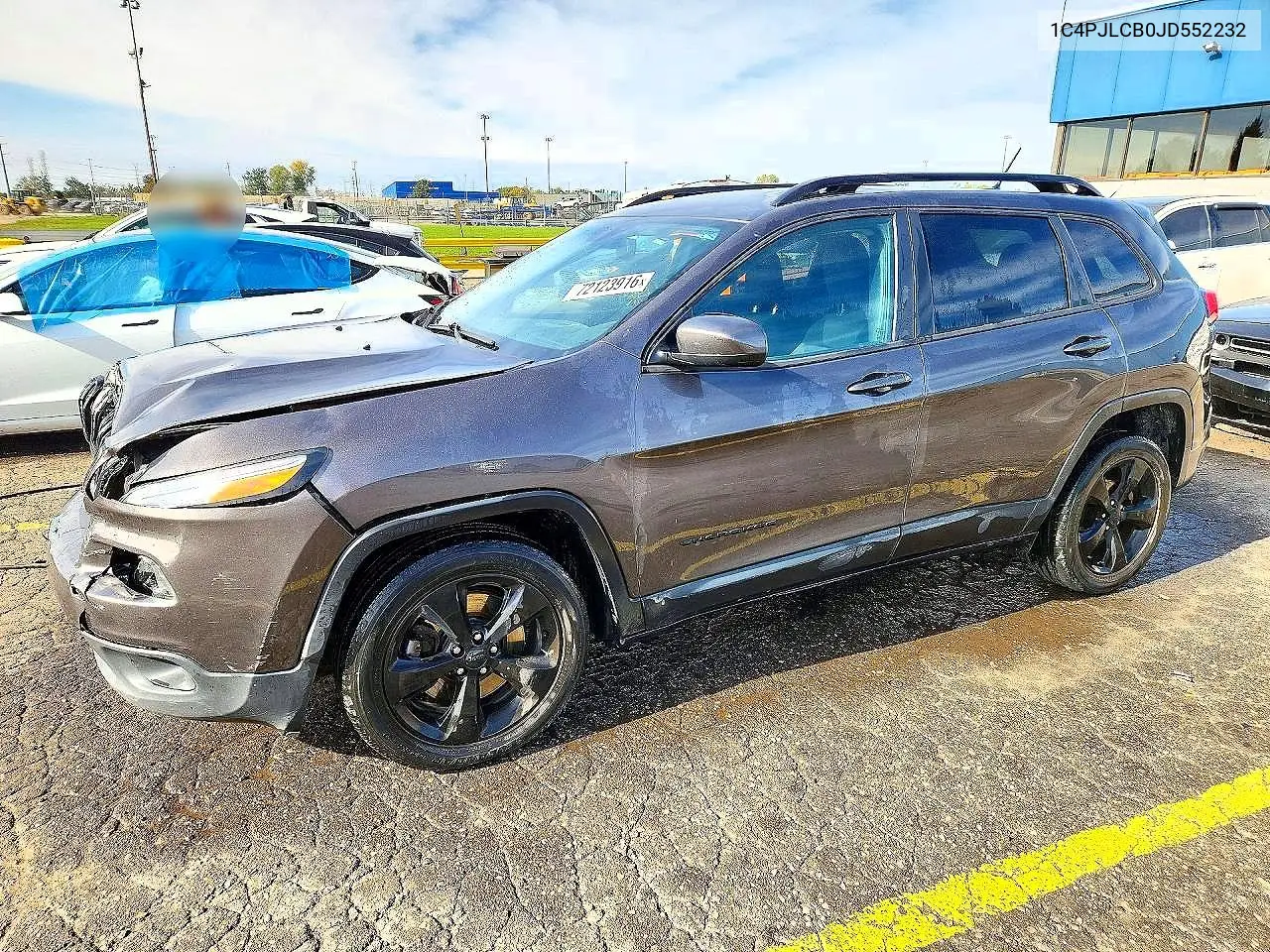 JEEP CHEROKEE 2018, VIN 1C4PJLCB0JD552232