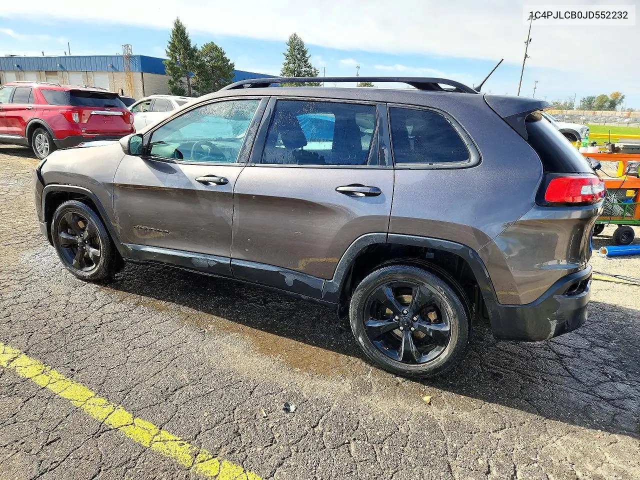 2018 JEEP CHEROKEE VIN 1C4PJLCB0JD552232 — фото 2