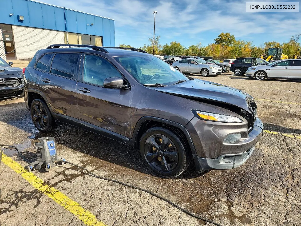 2018 JEEP CHEROKEE VIN 1C4PJLCB0JD552232 — фото 4