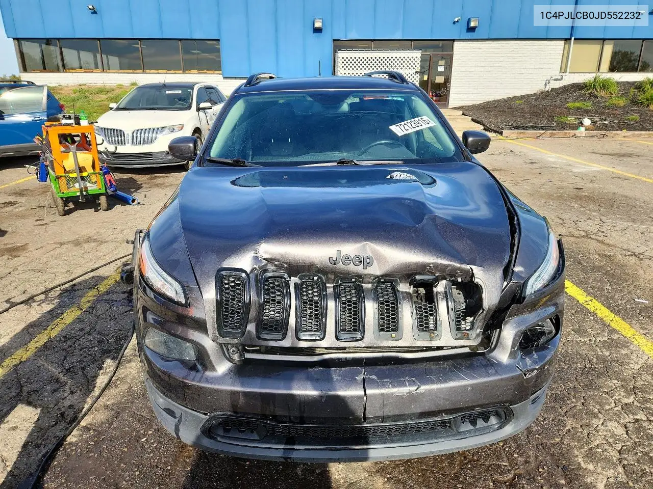 2018 JEEP CHEROKEE VIN 1C4PJLCB0JD552232 — фото 5