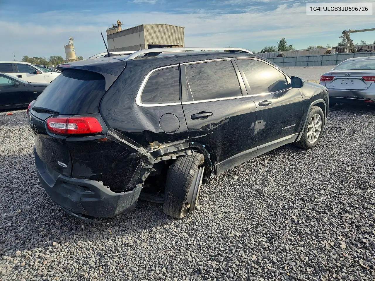 2018 JEEP CHEROKEE VIN 1C4PJLCB3JD596726 — фото 3