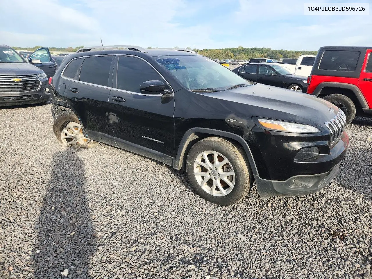 2018 JEEP CHEROKEE VIN 1C4PJLCB3JD596726 — фото 4
