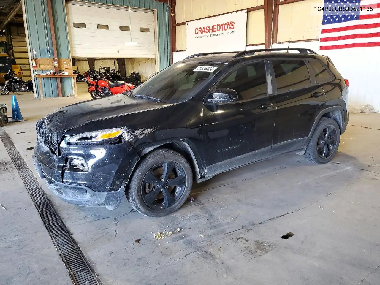 JEEP CHEROKEE 2018, VIN 1C4PJLCB8JD621135