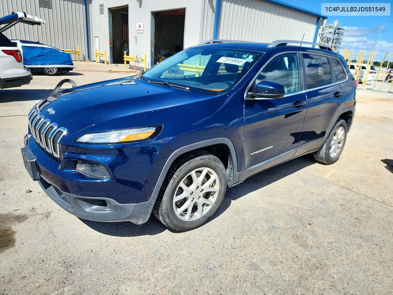 JEEP CHEROKEE 2018, VIN 1C4PJLLB2JD551549