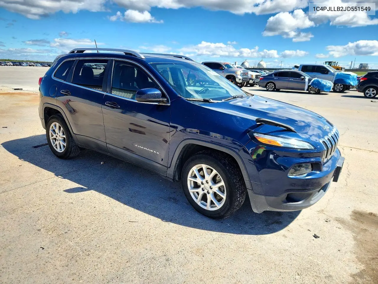 2018 JEEP CHEROKEE VIN 1C4PJLLB2JD551549 — фото 4