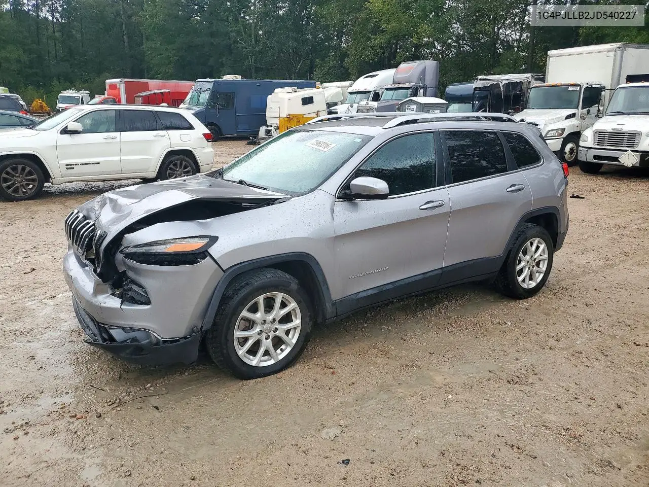 JEEP CHEROKEE 2018, VIN 1C4PJLLB2JD540227