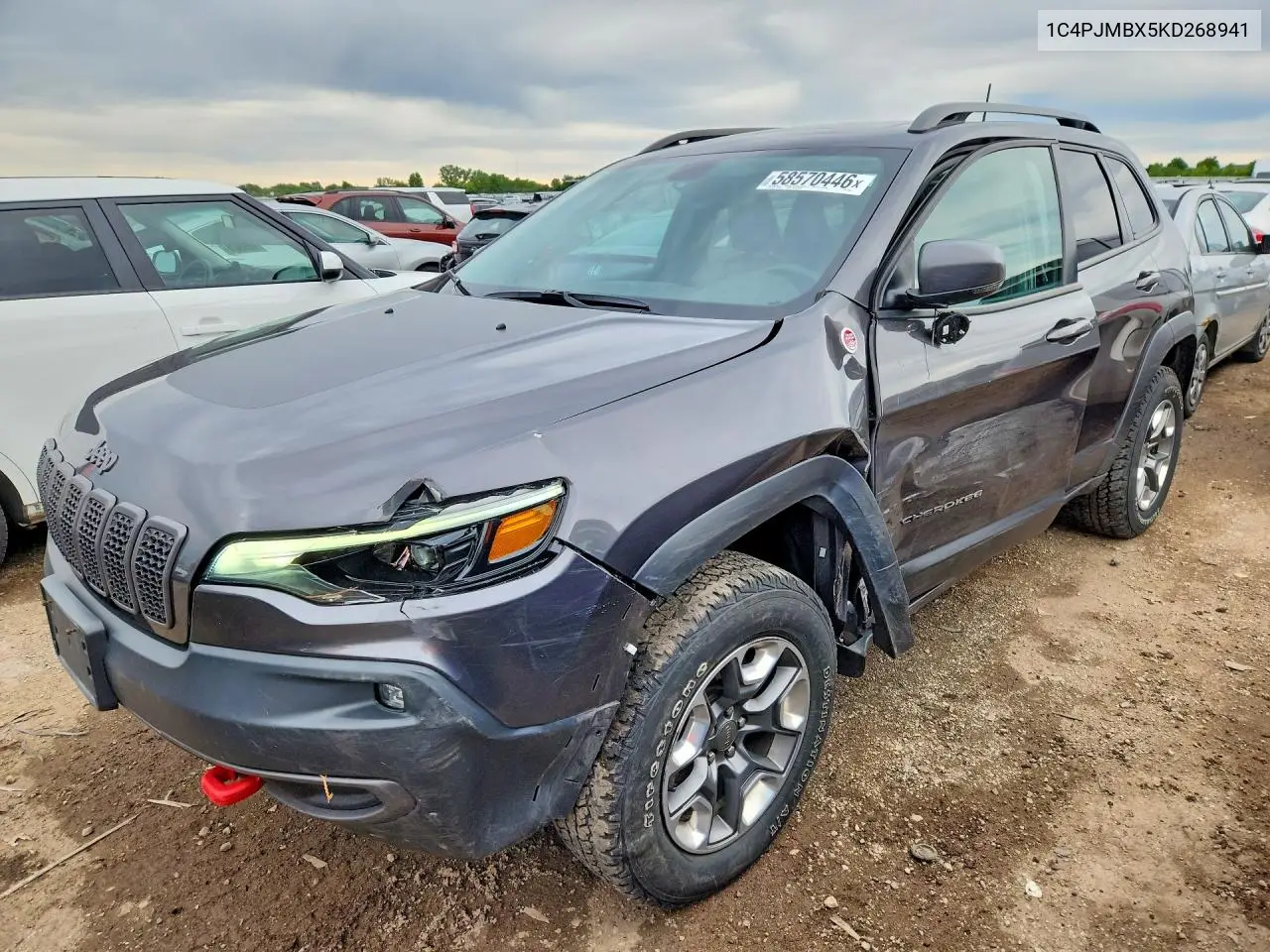 JEEP CHEROKEE 2019, VIN 1C4PJMBX5KD268941