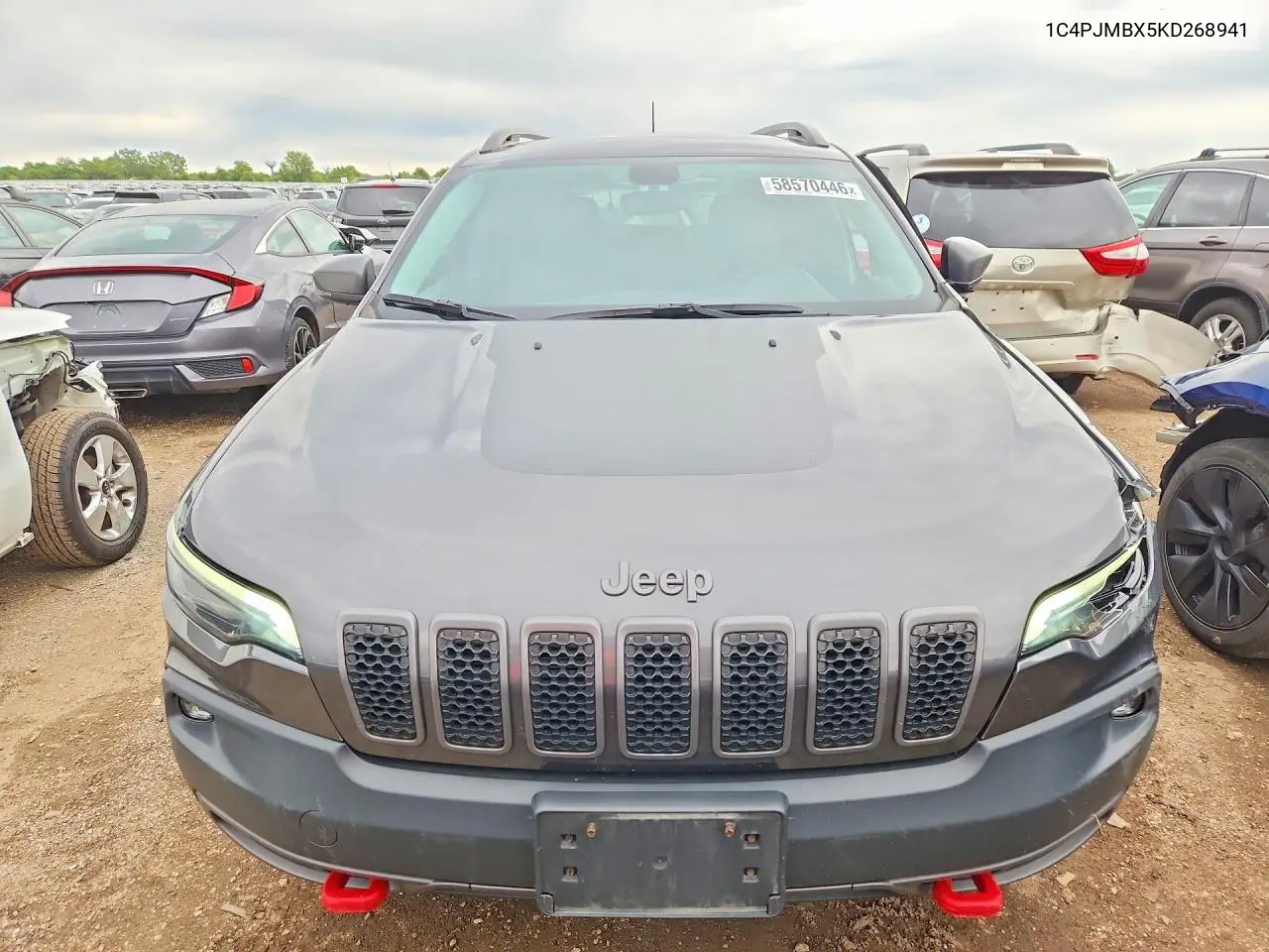 2019 JEEP CHEROKEE VIN 1C4PJMBX5KD268941 — фото 5