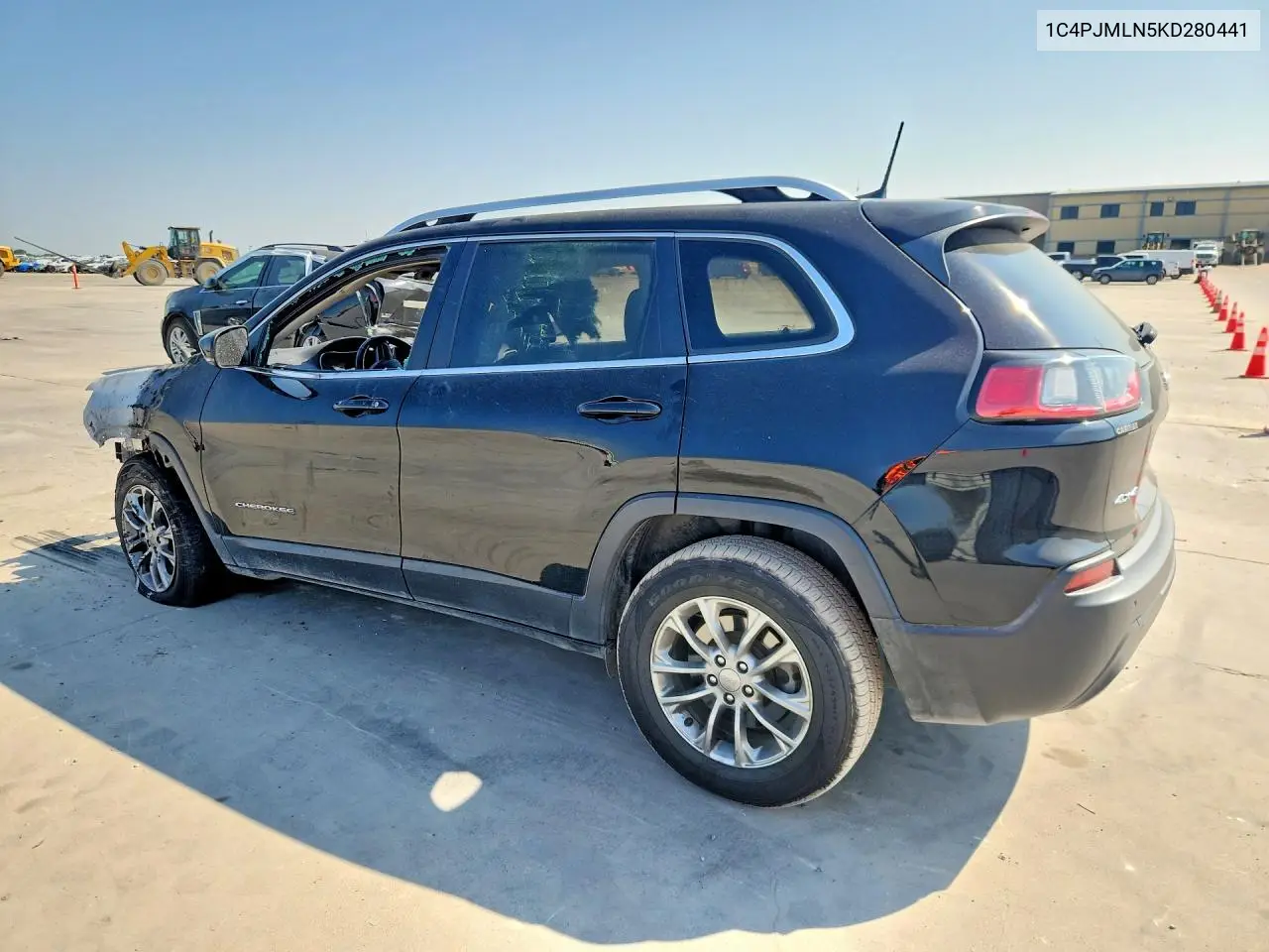 2019 JEEP CHEROKEE VIN 1C4PJMLN5KD280441 — фото 2