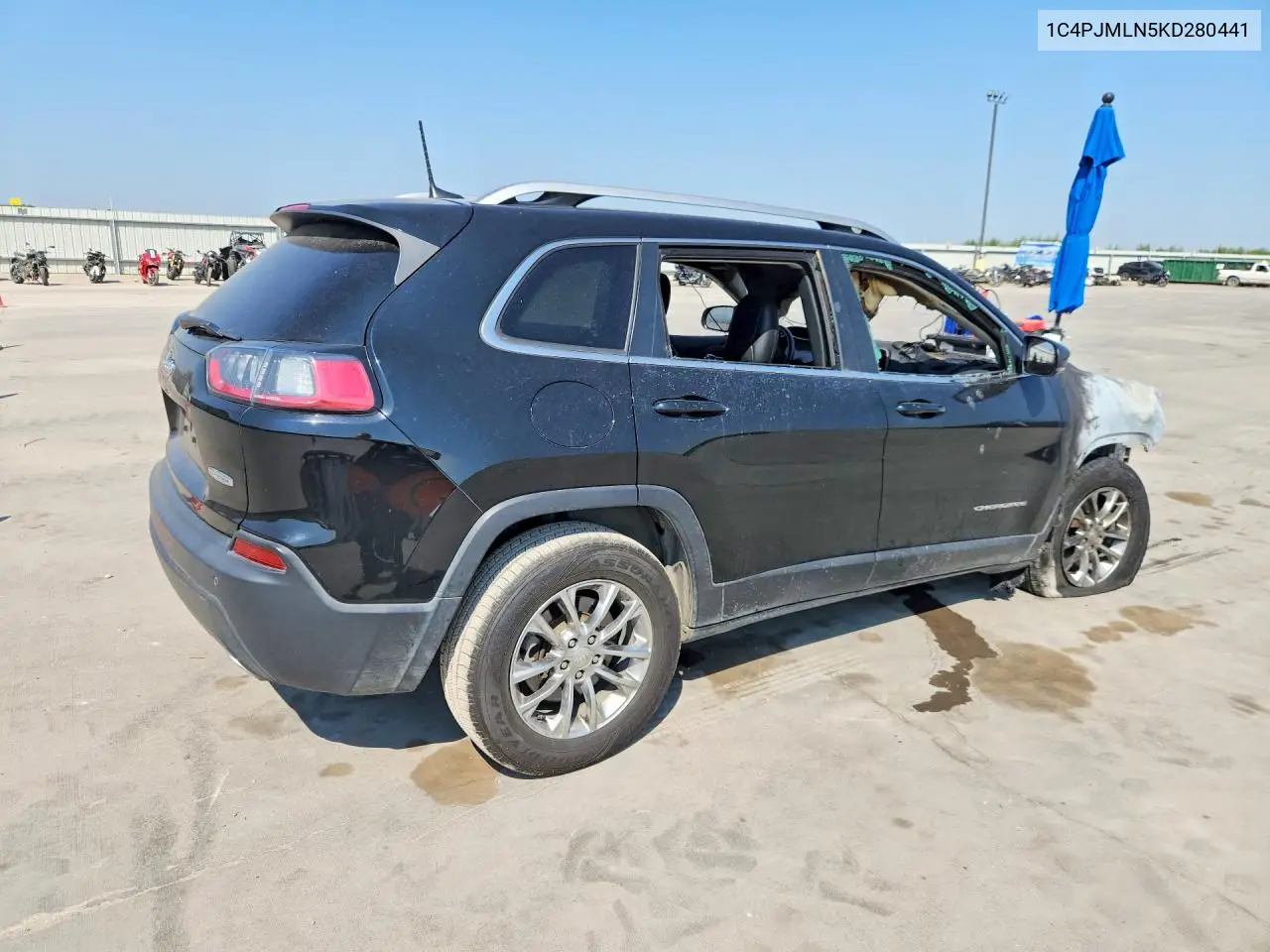 2019 JEEP CHEROKEE VIN 1C4PJMLN5KD280441 — фото 3