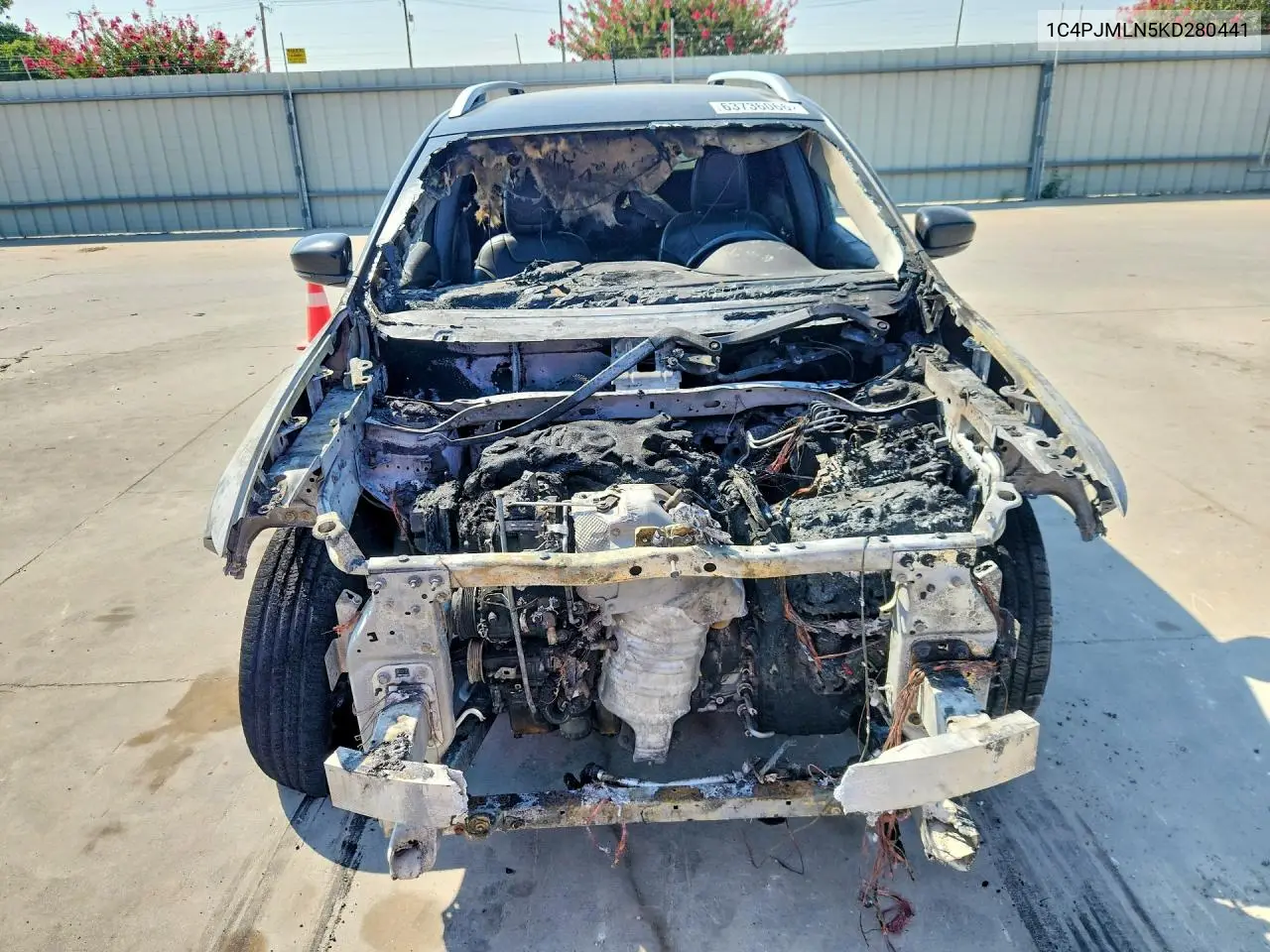 2019 JEEP CHEROKEE VIN 1C4PJMLN5KD280441 — фото 5