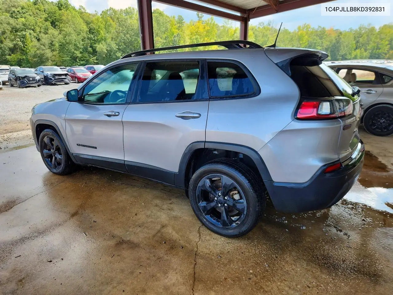 2019 JEEP CHEROKEE VIN 1C4PJLLB8KD392831 — фото 2