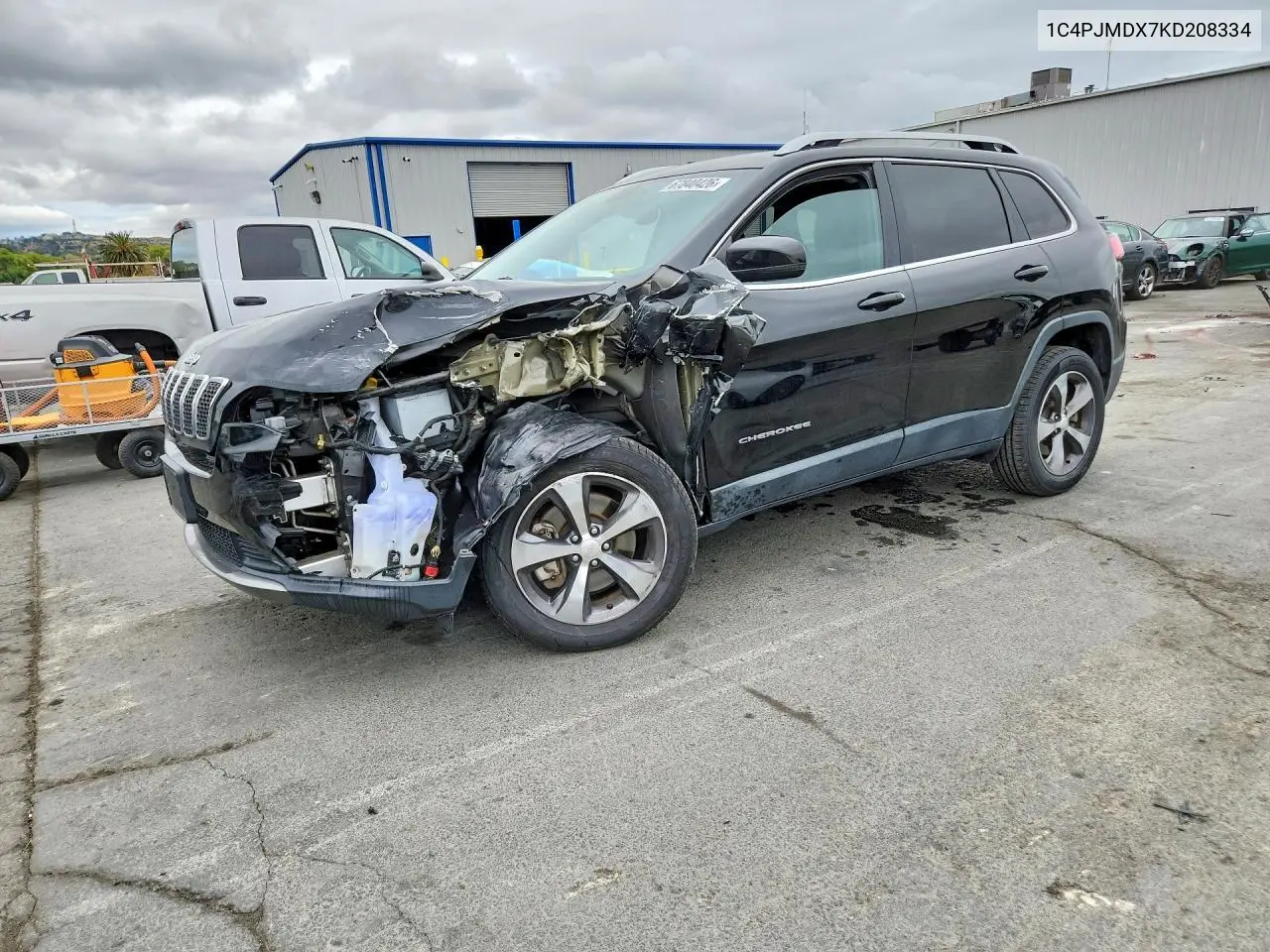 JEEP CHEROKEE 2019, VIN 1C4PJMDX7KD208334