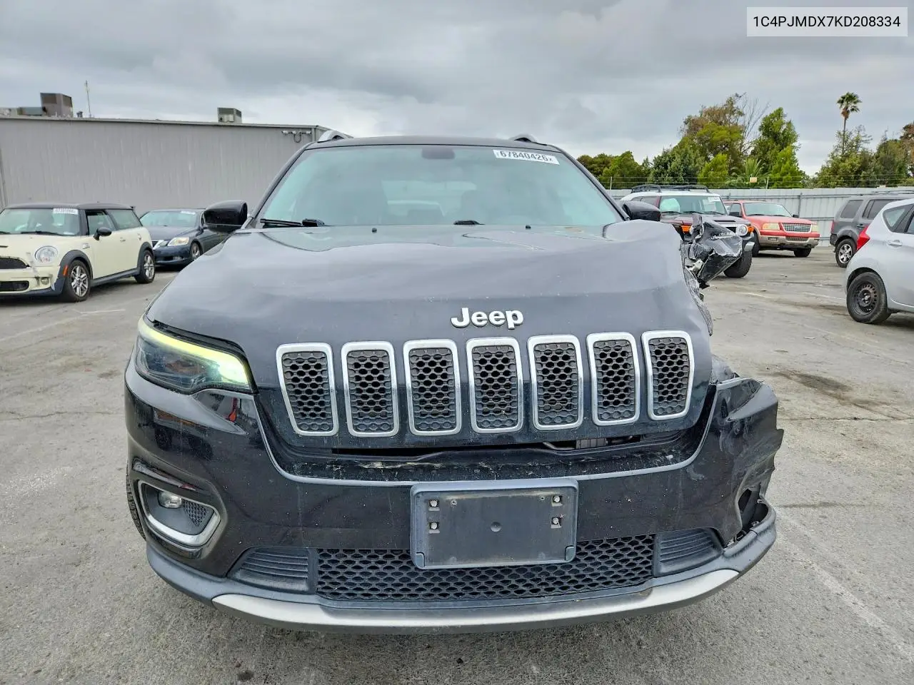 2019 JEEP CHEROKEE VIN 1C4PJMDX7KD208334 — фото 5