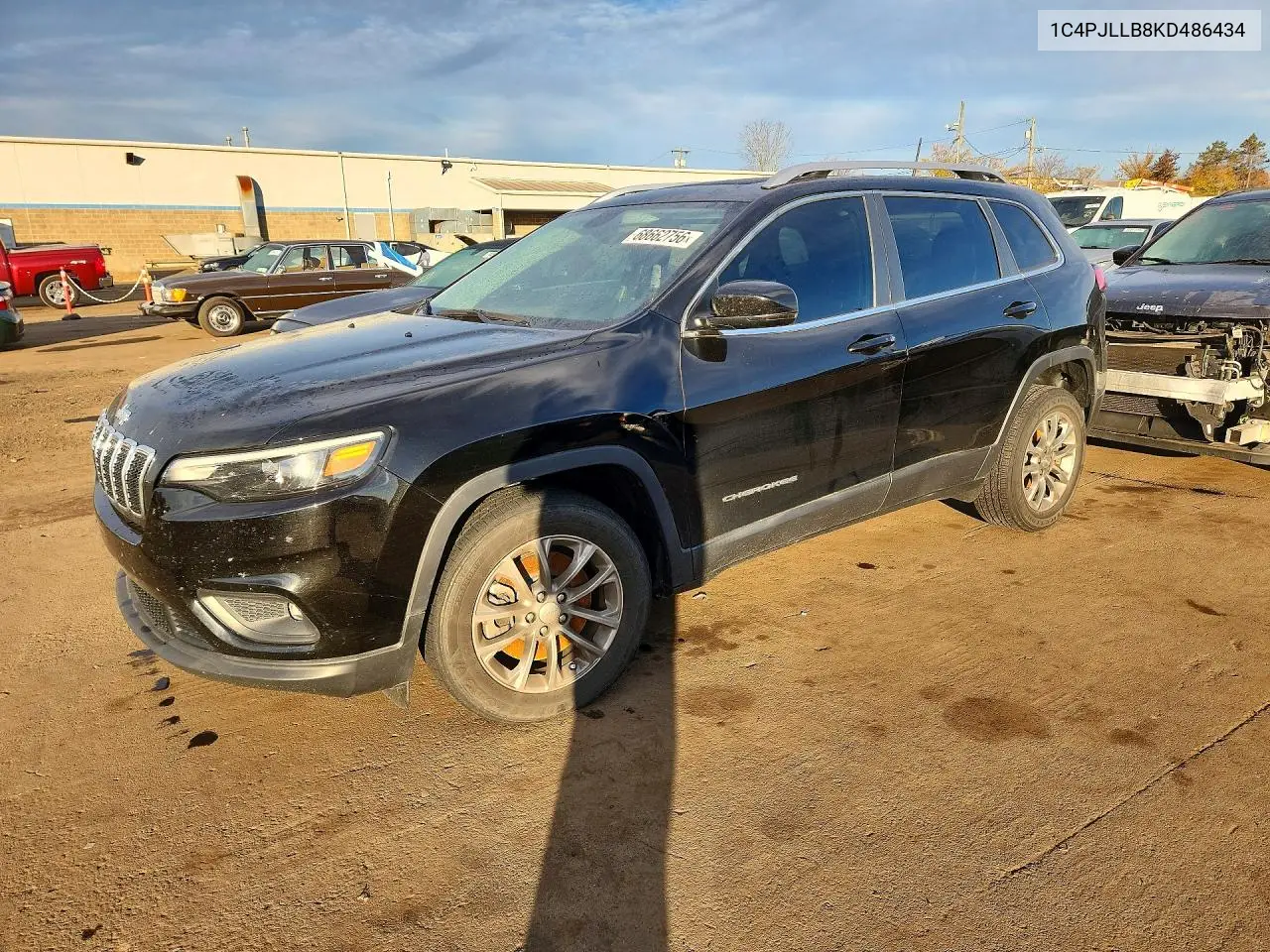 JEEP CHEROKEE 2019, VIN 1C4PJLLB8KD486434