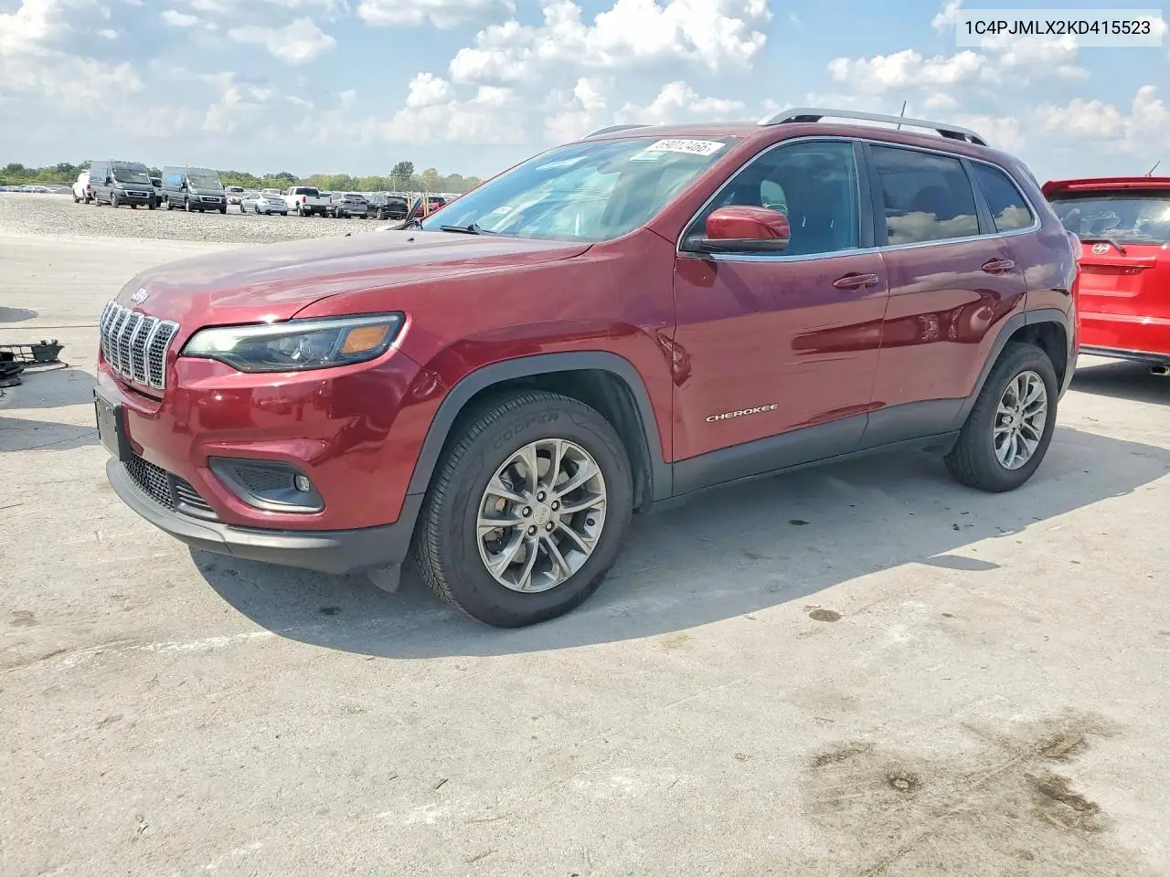 JEEP CHEROKEE 2019, VIN 1C4PJMLX2KD415523