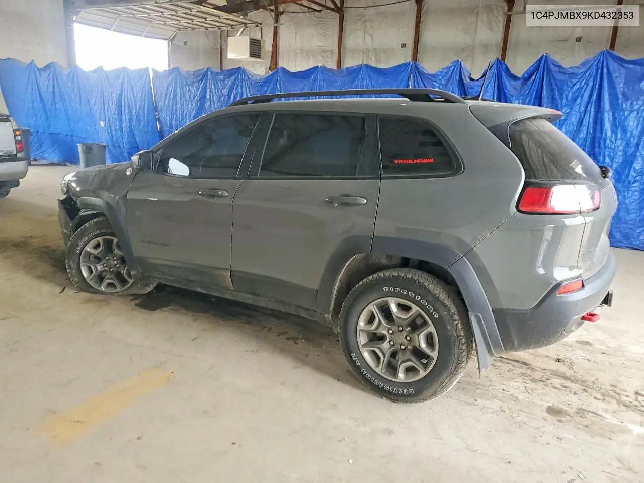 2019 JEEP CHEROKEE VIN 1C4PJMBX9KD432353 — фото 2