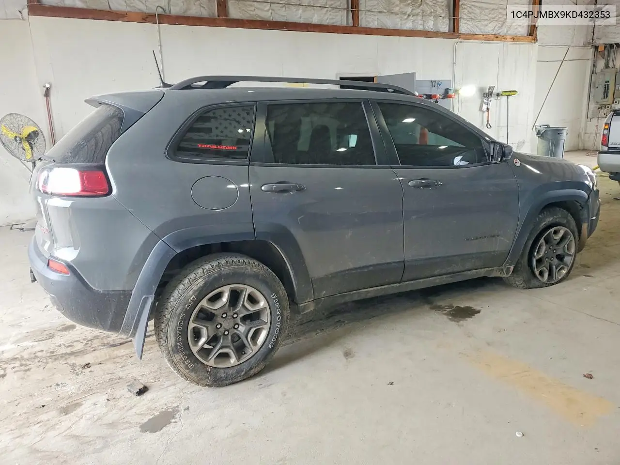 2019 JEEP CHEROKEE VIN 1C4PJMBX9KD432353 — фото 3