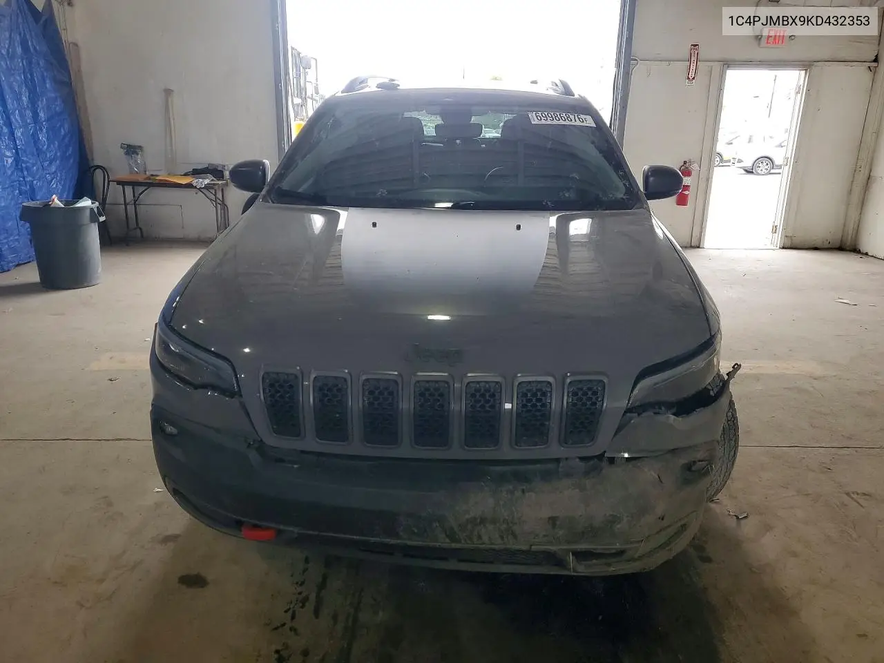 2019 JEEP CHEROKEE VIN 1C4PJMBX9KD432353 — фото 5