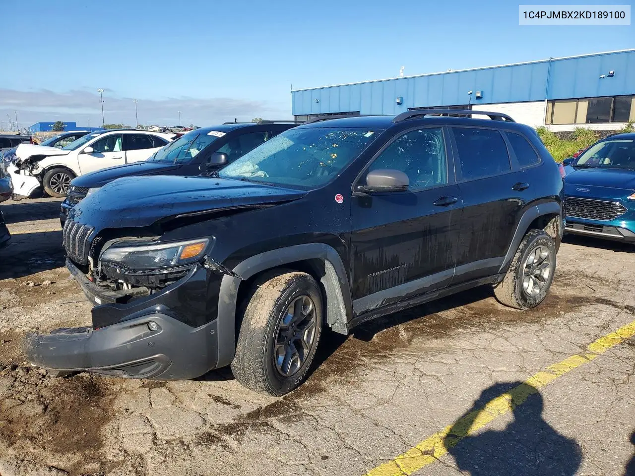 JEEP CHEROKEE 2019, VIN 1C4PJMBX2KD189100