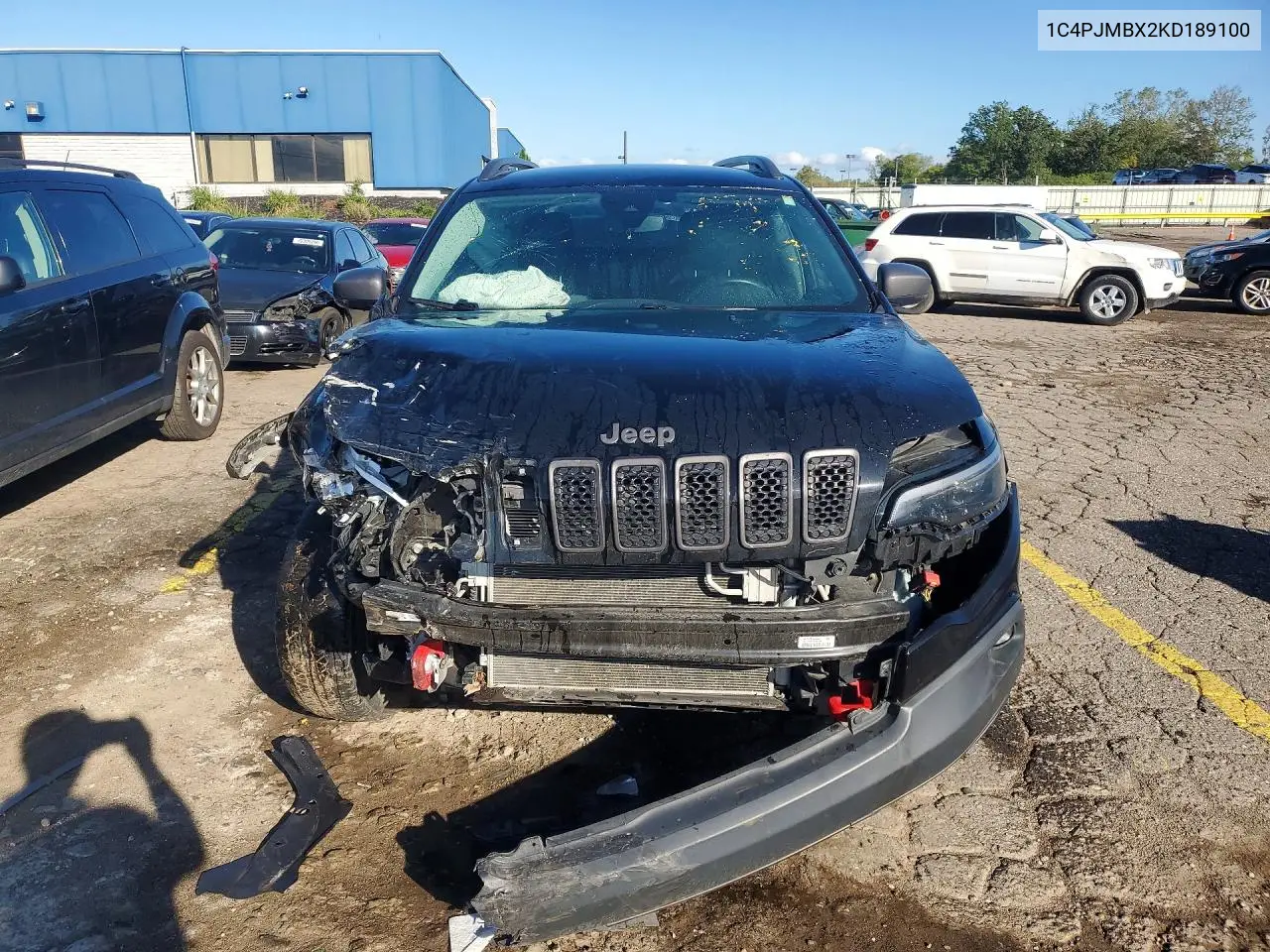 2019 JEEP CHEROKEE VIN 1C4PJMBX2KD189100 — фото 5