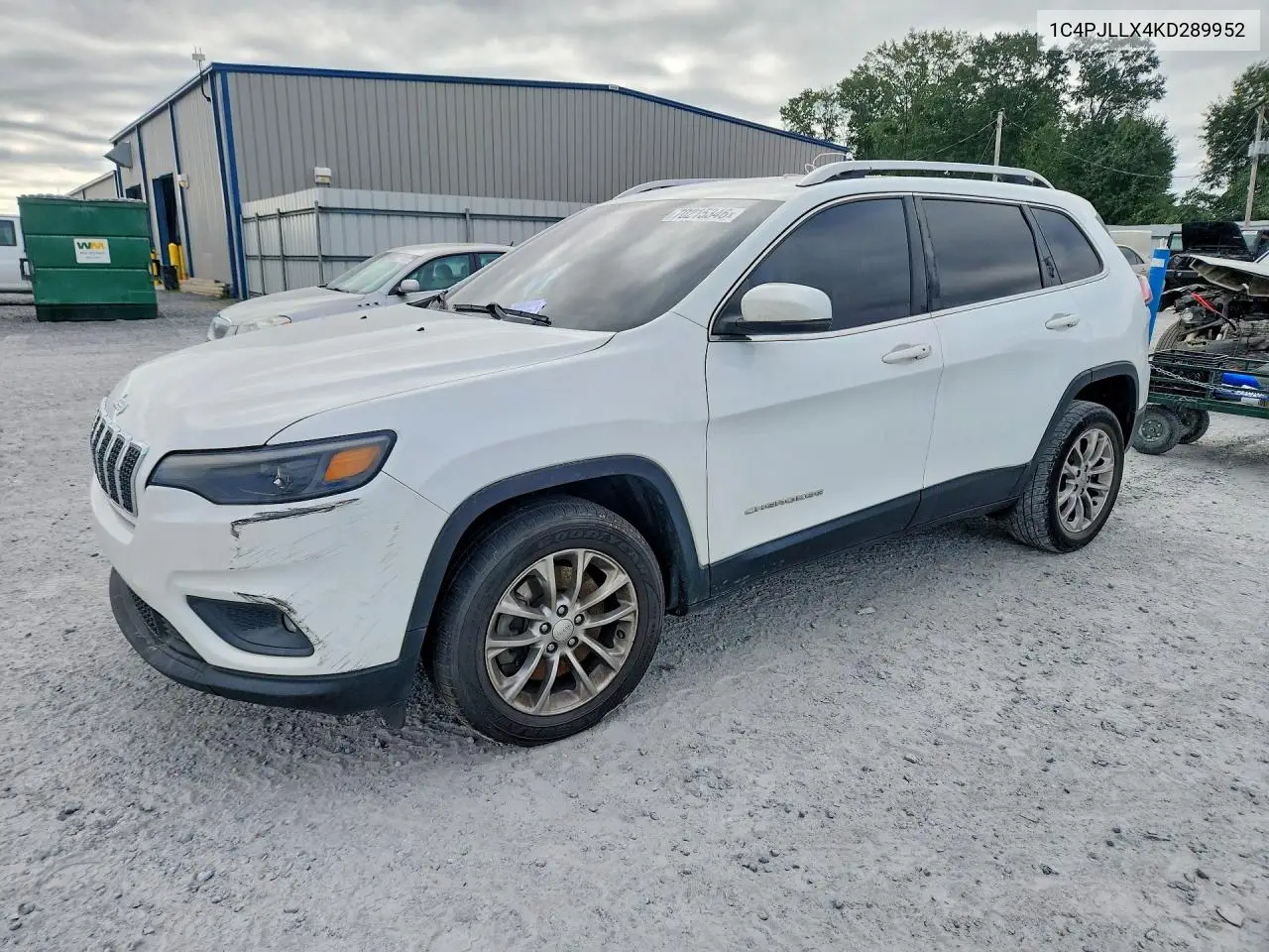 JEEP CHEROKEE 2019, VIN 1C4PJLLX4KD289952