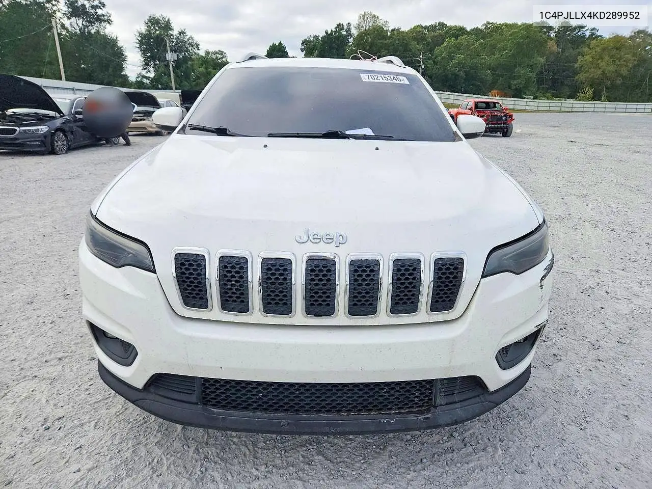 2019 JEEP CHEROKEE VIN 1C4PJLLX4KD289952 — фото 5