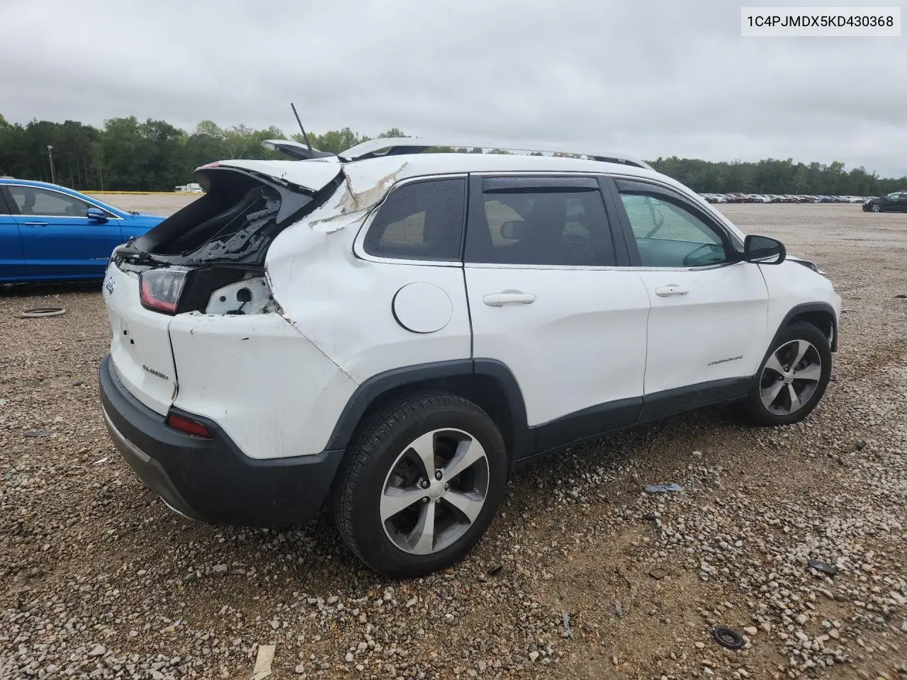 2019 JEEP CHEROKEE VIN 1C4PJMDX5KD430368 — фото 3