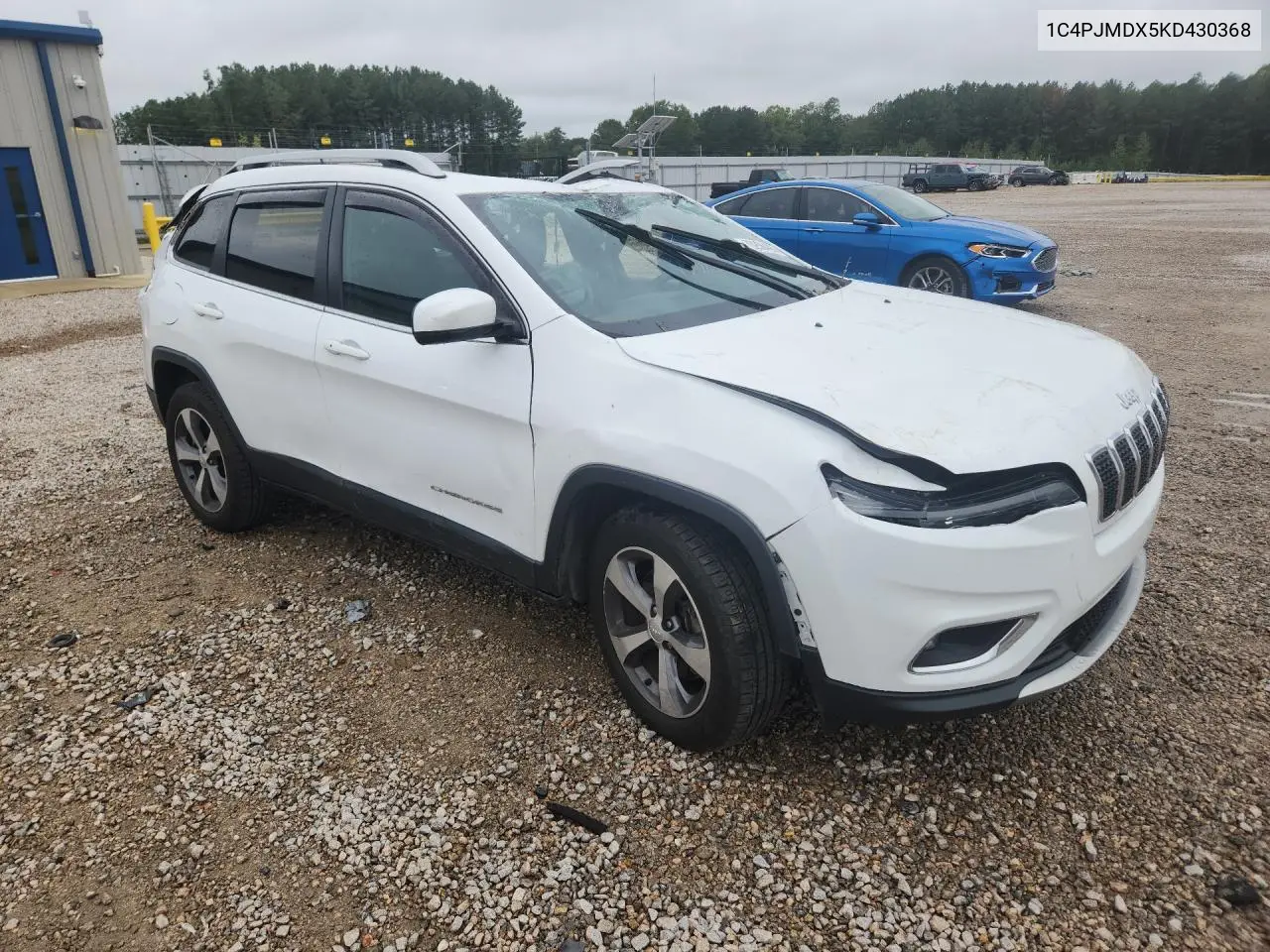 2019 JEEP CHEROKEE VIN 1C4PJMDX5KD430368 — фото 4
