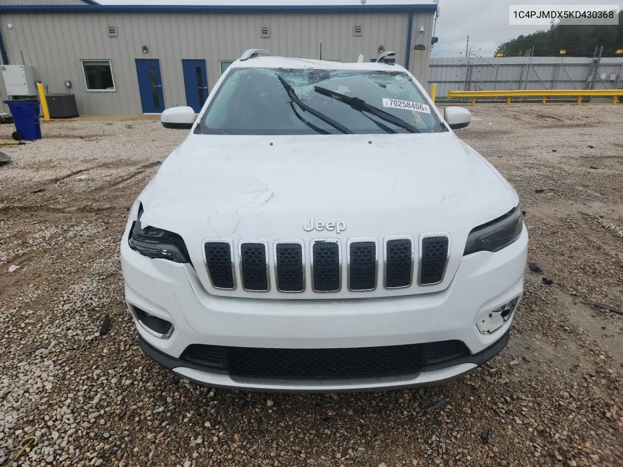 2019 JEEP CHEROKEE VIN 1C4PJMDX5KD430368 — фото 5