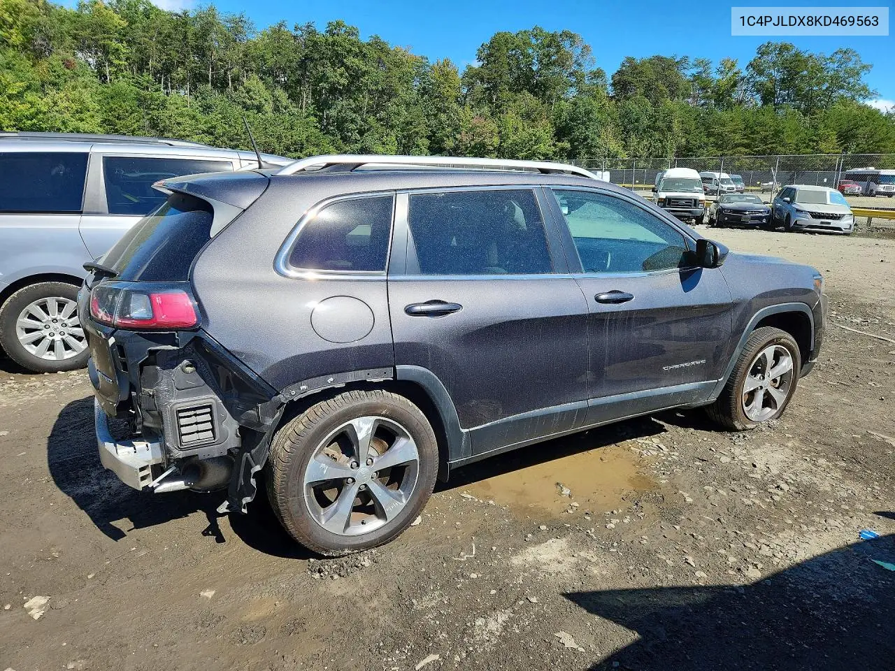 2019 JEEP CHEROKEE VIN 1C4PJLDX8KD469563 — фото 3