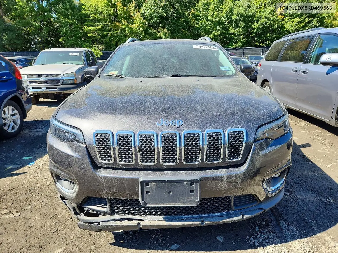 2019 JEEP CHEROKEE VIN 1C4PJLDX8KD469563 — фото 5