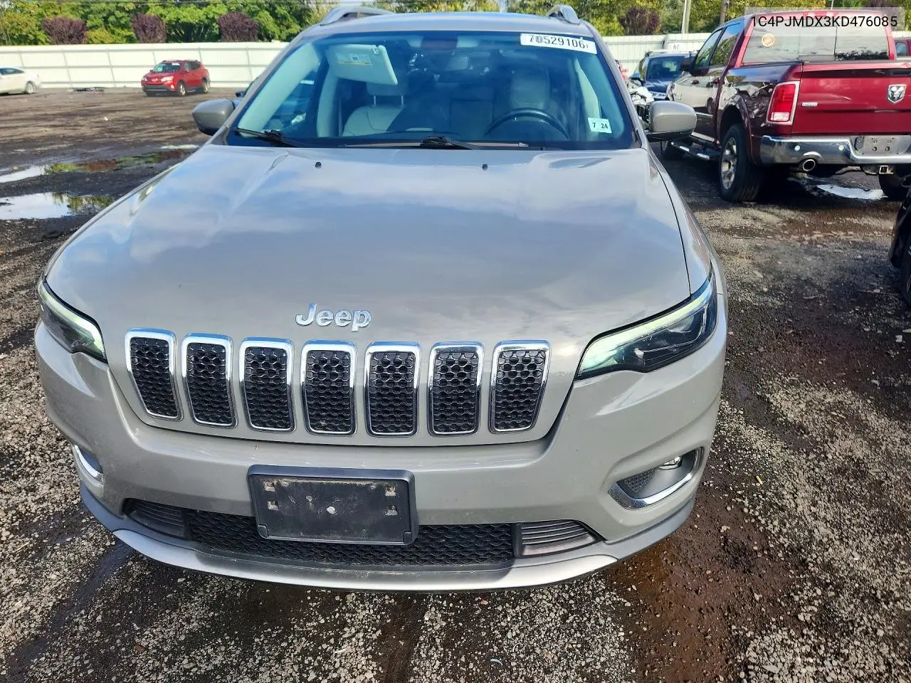 2019 JEEP CHEROKEE VIN 1C4PJMDX3KD476085 — фото 5