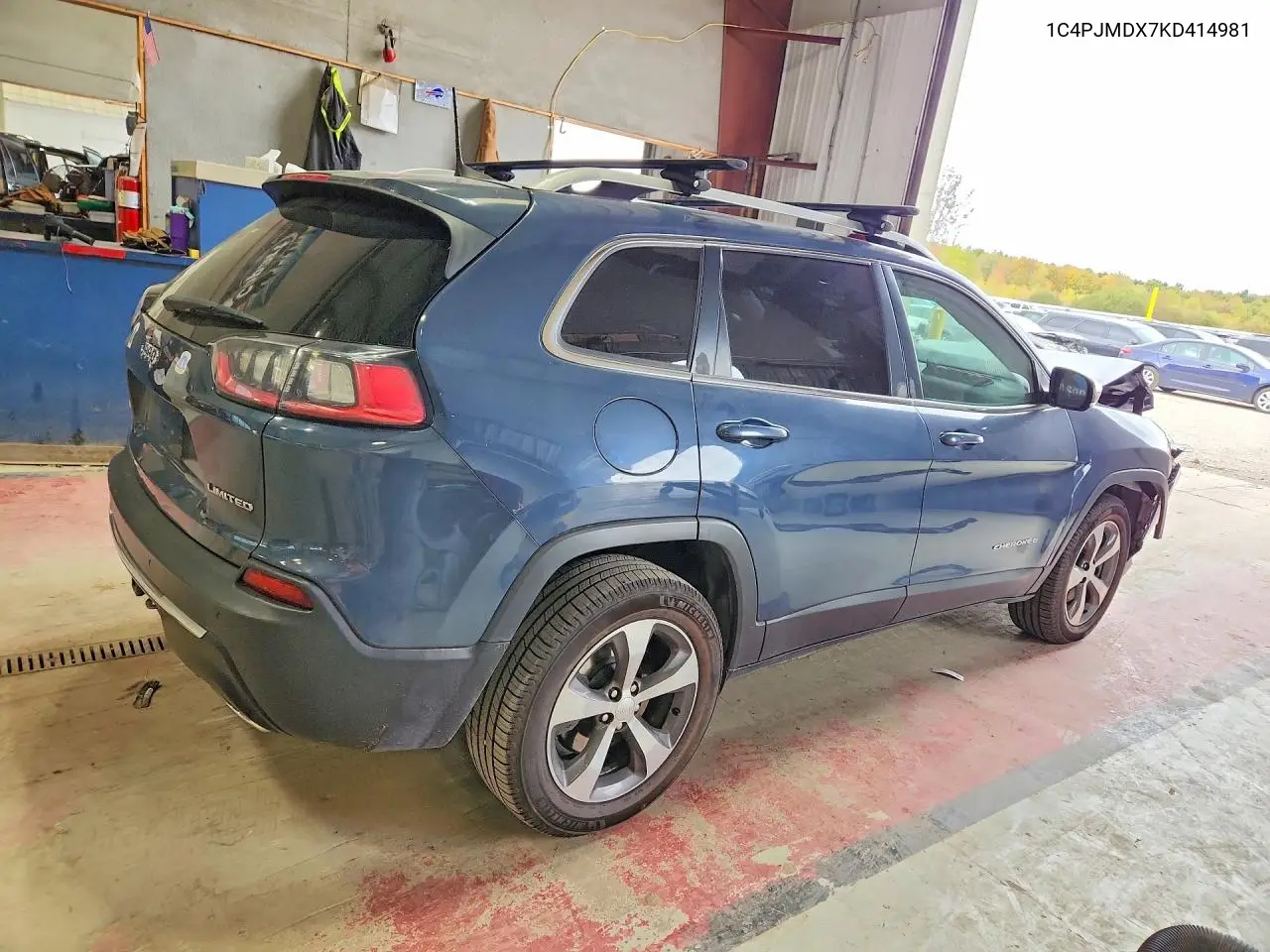 2019 JEEP CHEROKEE VIN 1C4PJMDX7KD414981 — фото 3