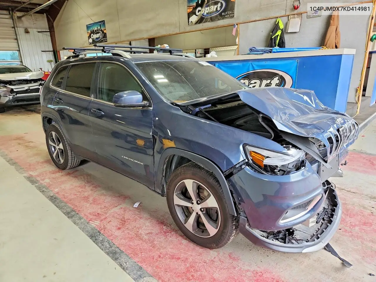 2019 JEEP CHEROKEE VIN 1C4PJMDX7KD414981 — фото 4