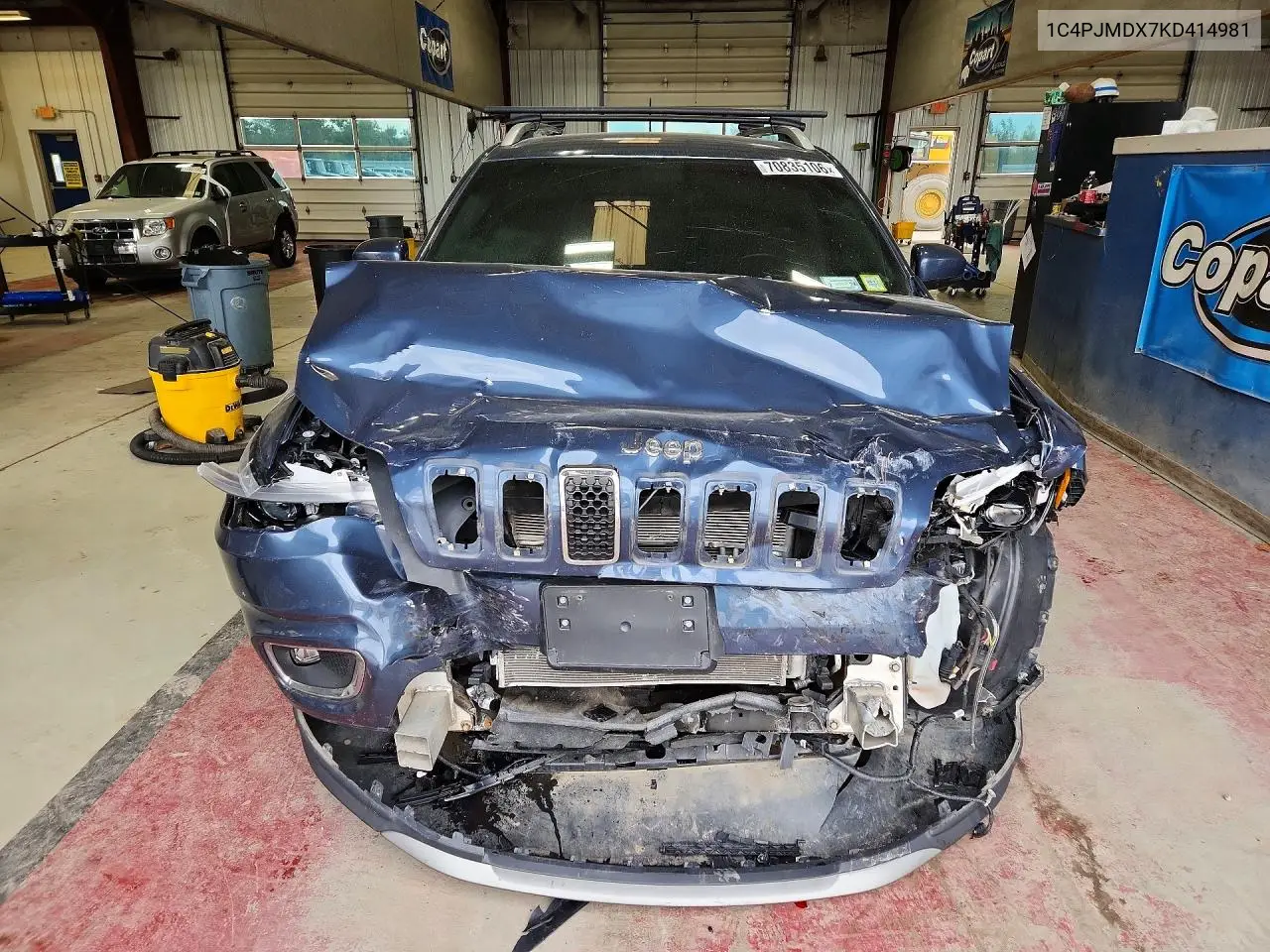 2019 JEEP CHEROKEE VIN 1C4PJMDX7KD414981 — фото 5