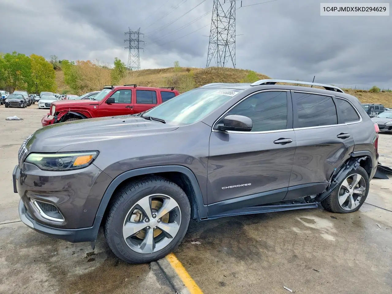 JEEP CHEROKEE 2019, VIN 1C4PJMDX5KD294629