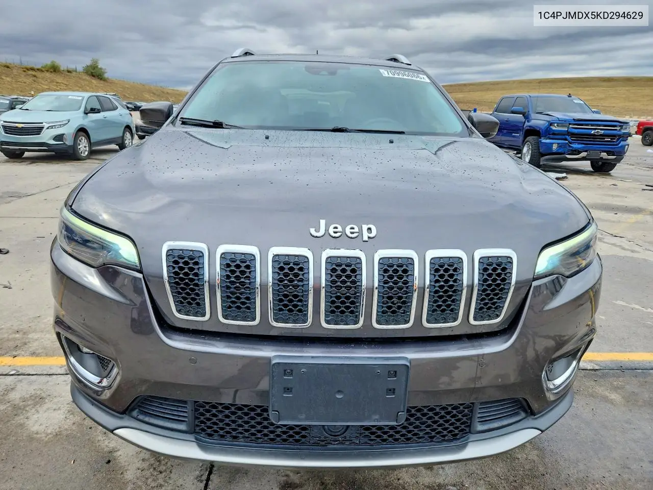 2019 JEEP CHEROKEE VIN 1C4PJMDX5KD294629 — фото 5