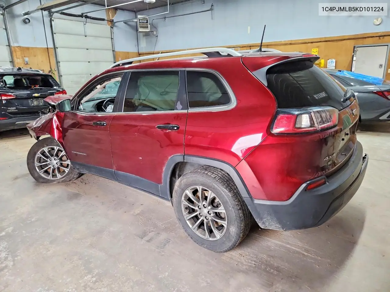 2019 JEEP CHEROKEE VIN 1C4PJMLB5KD101224 — фото 2