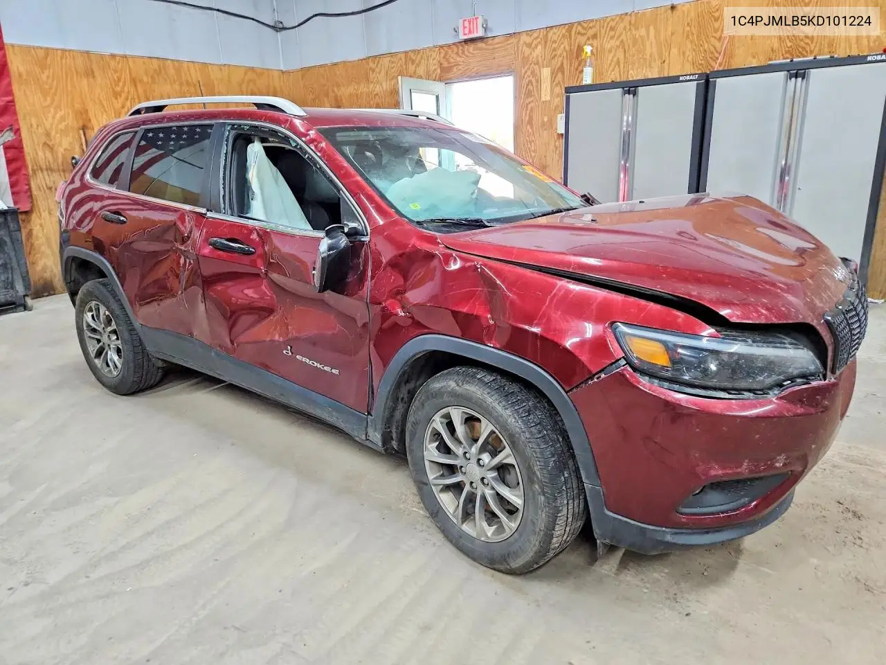 2019 JEEP CHEROKEE VIN 1C4PJMLB5KD101224 — фото 4