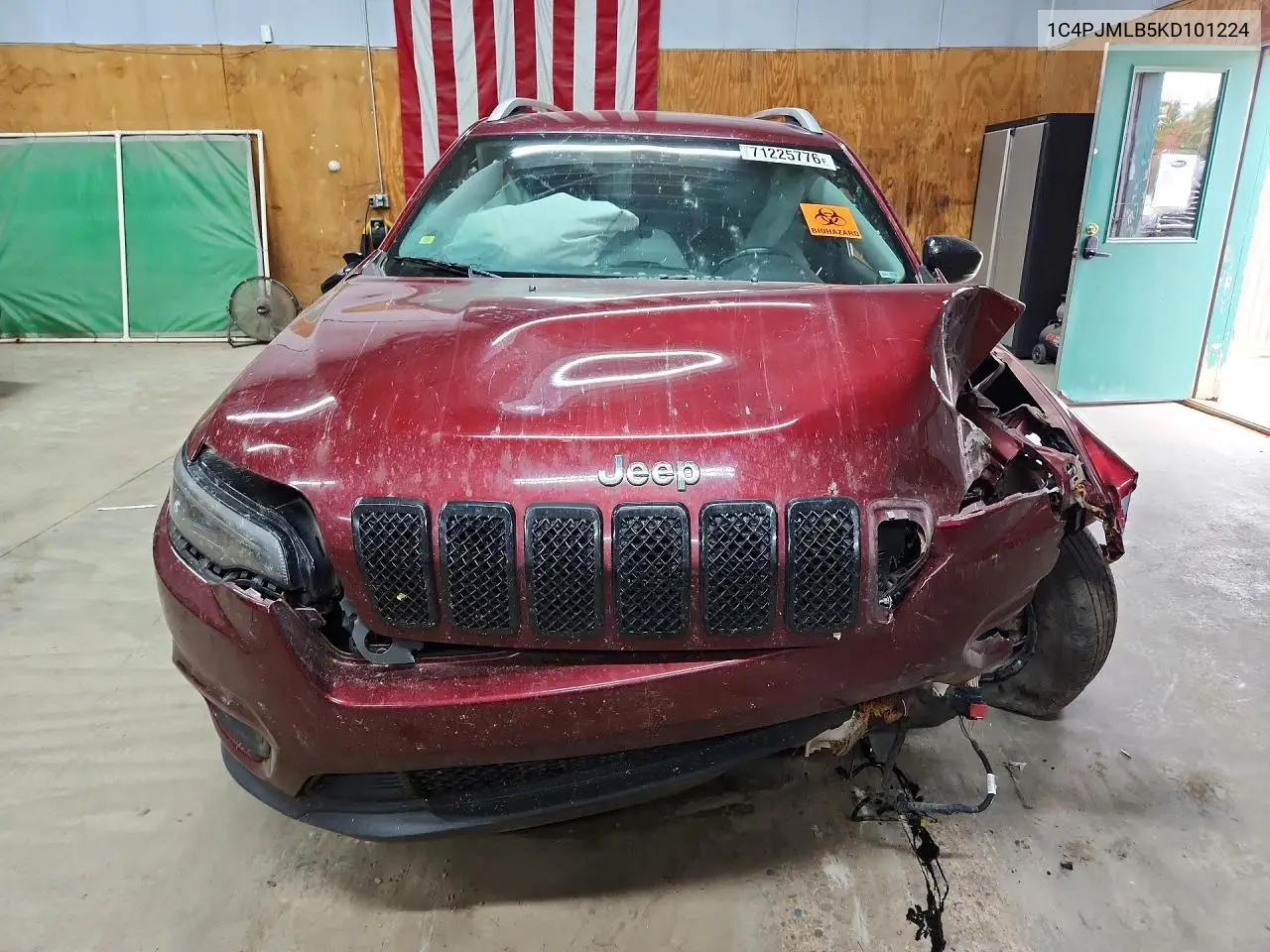 2019 JEEP CHEROKEE VIN 1C4PJMLB5KD101224 — фото 5